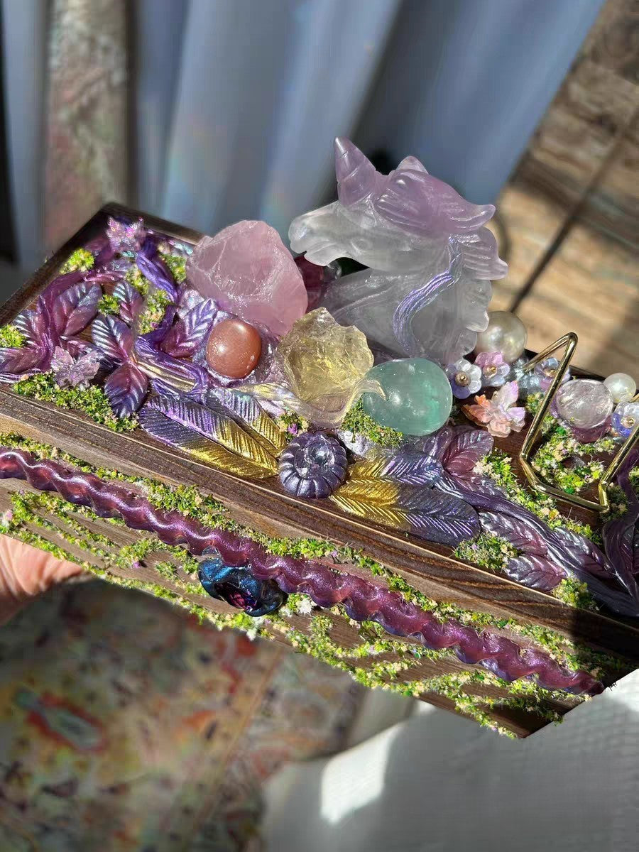 Unicorn Crystal Chest-sd004