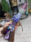 Crystal Butterfly Besom-sd009
