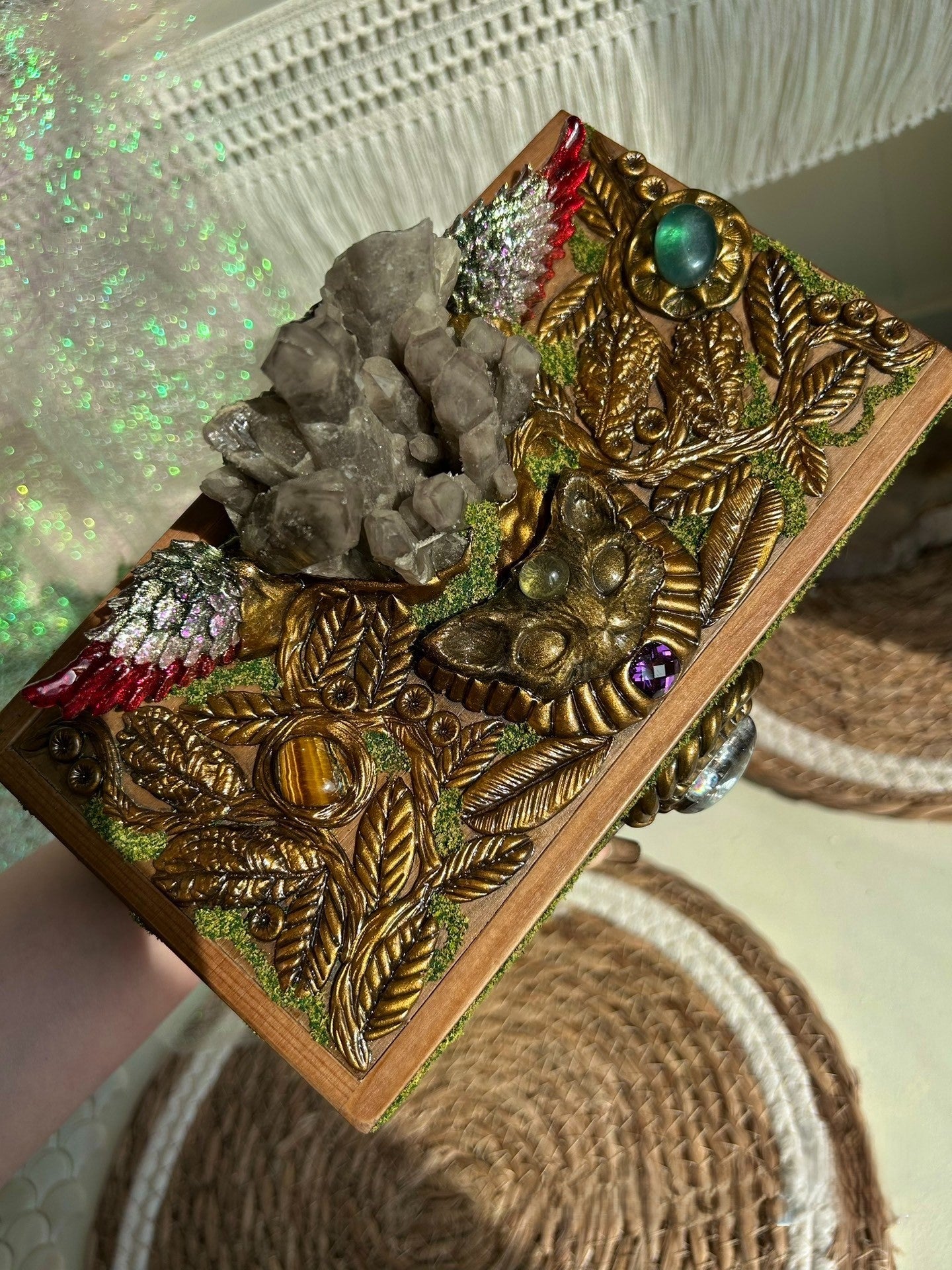 Spirit Cat Crystal Box-sd030