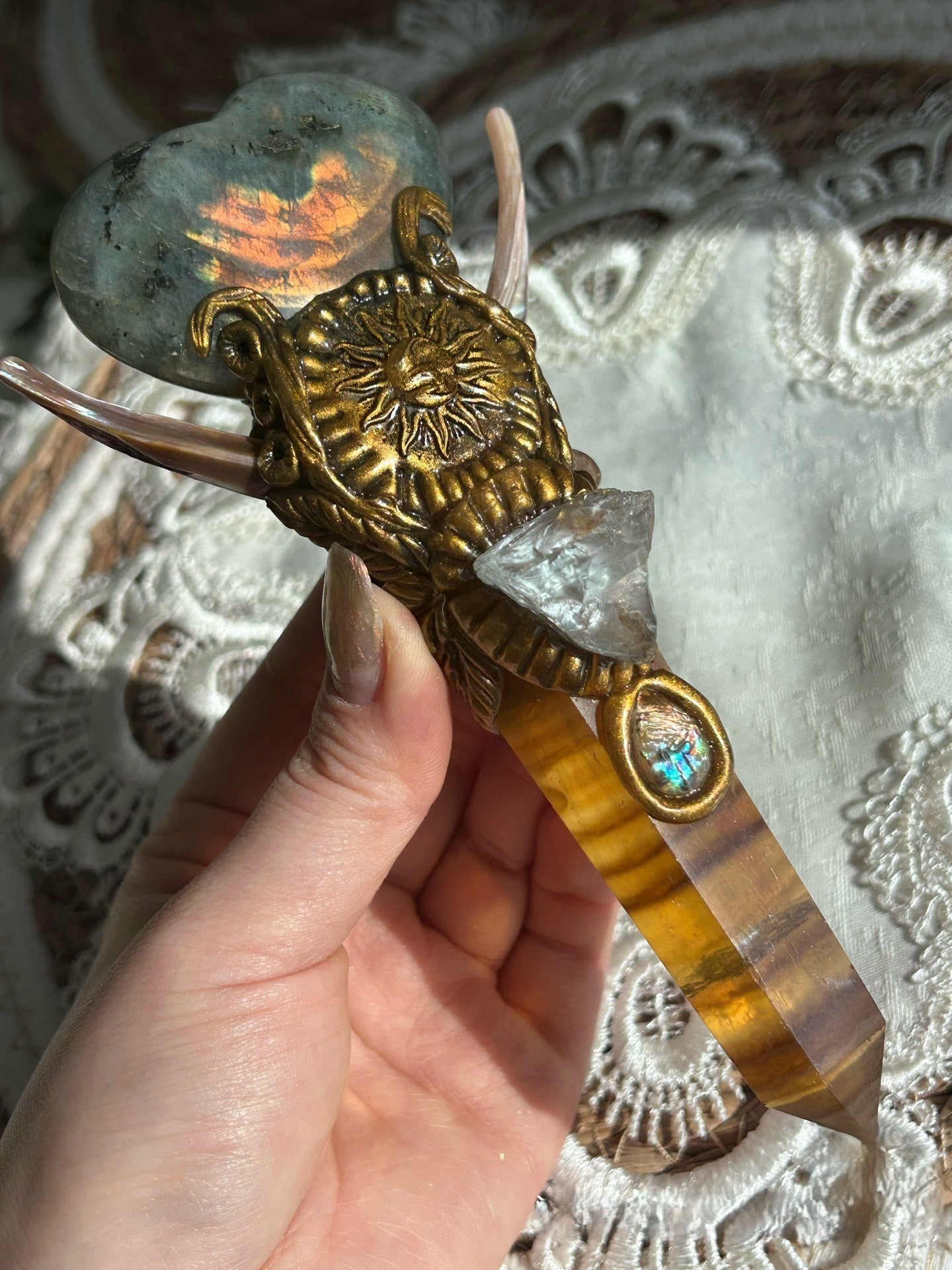 Key of Abundance Wand-sd055