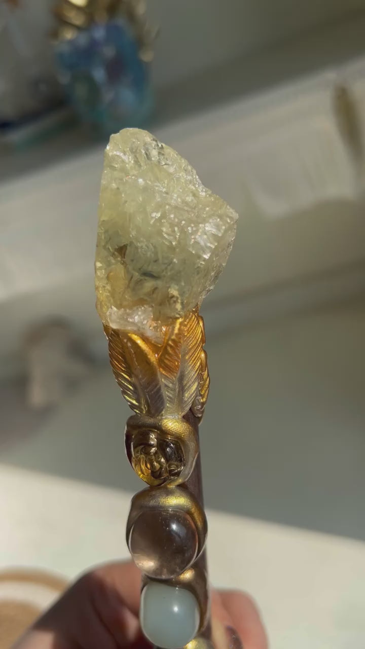 Botanical Crystal Spoon-sd010